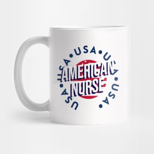 American Nurse - 4th Of July Mug